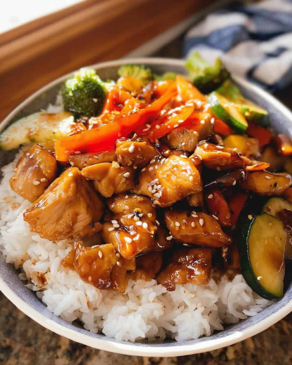 Teriyaki Chicken Bowl - detail 2