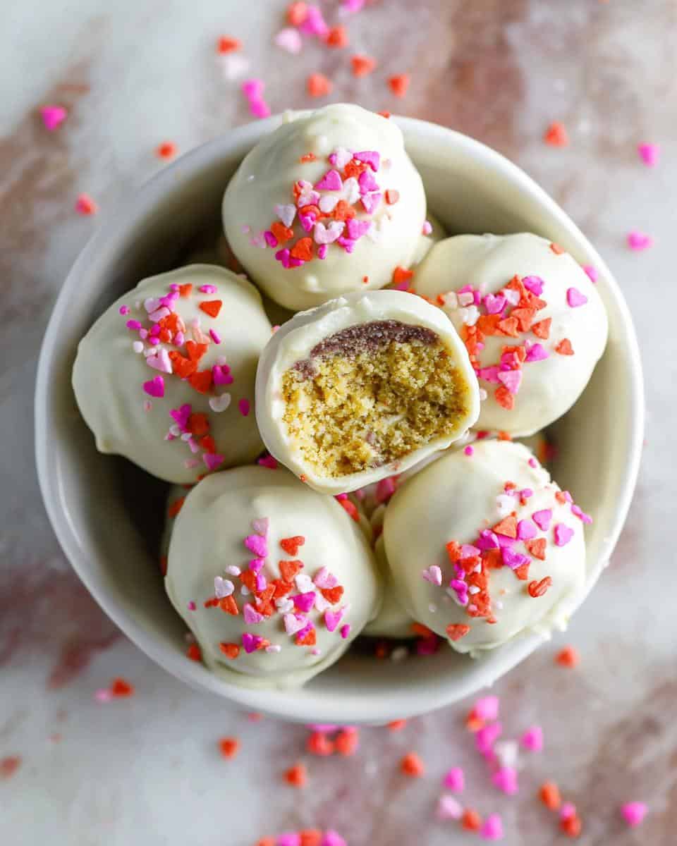 Foolproof Valentine Cake Balls in Under 1 Hour