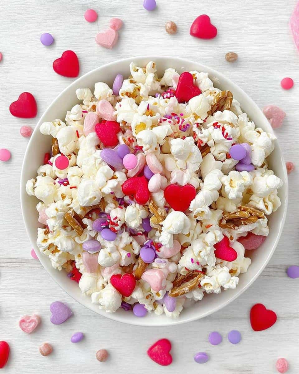 Valentine Popcorn Snack Mix - detail 2