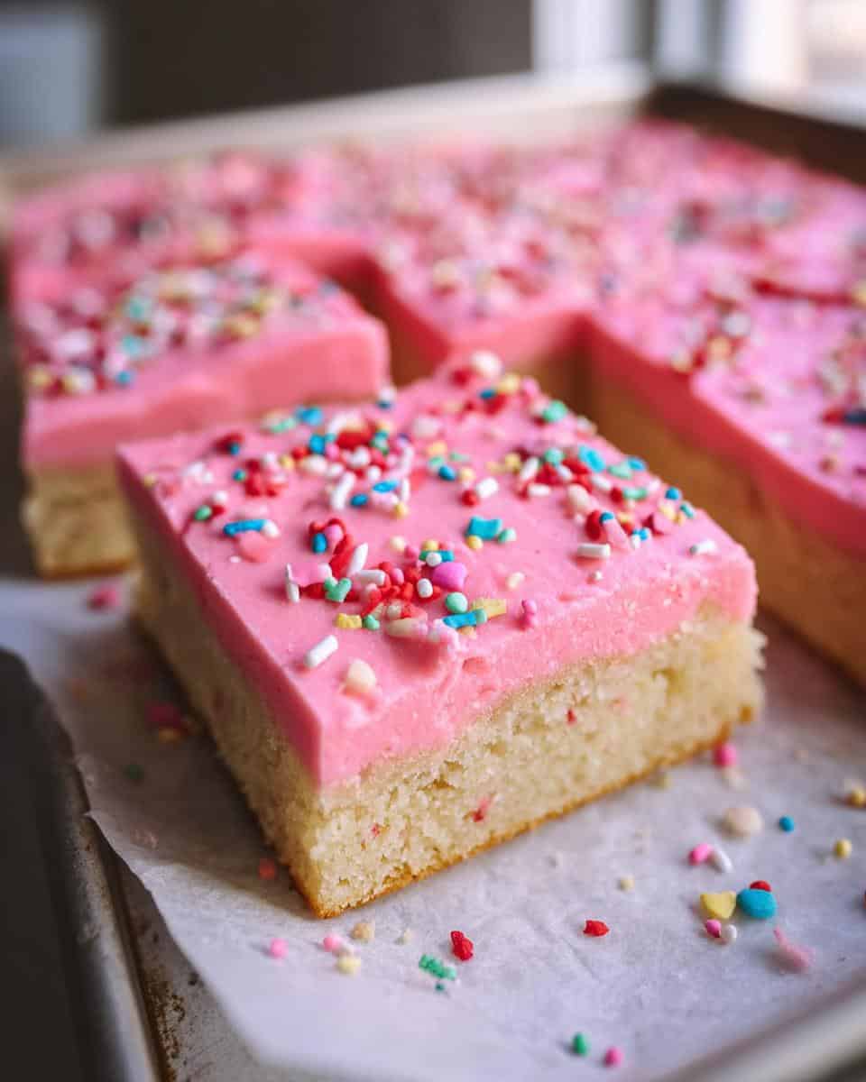 Valentine Sugar Cookie Bars - detail 2