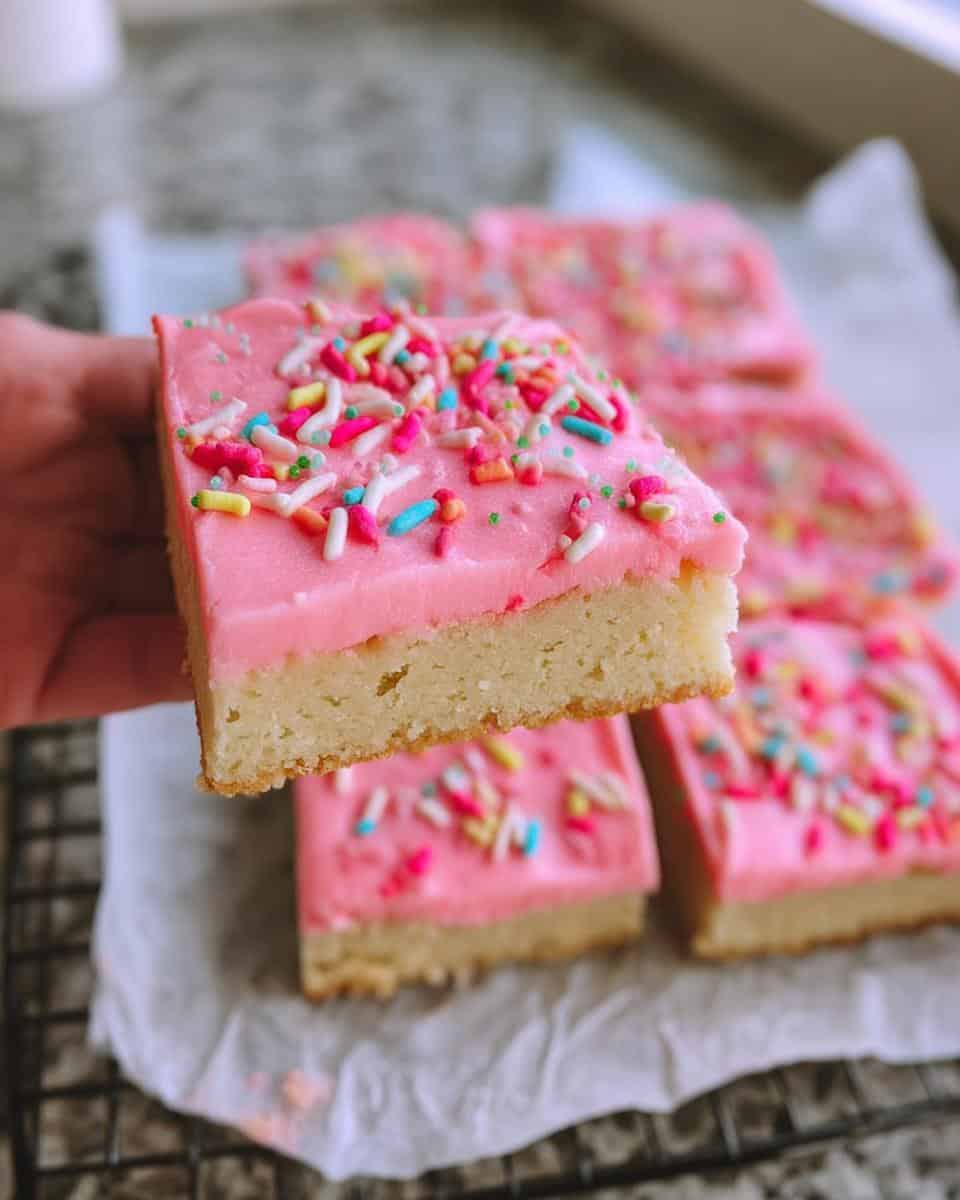 Valentine Sugar Cookie Bars - detail 3