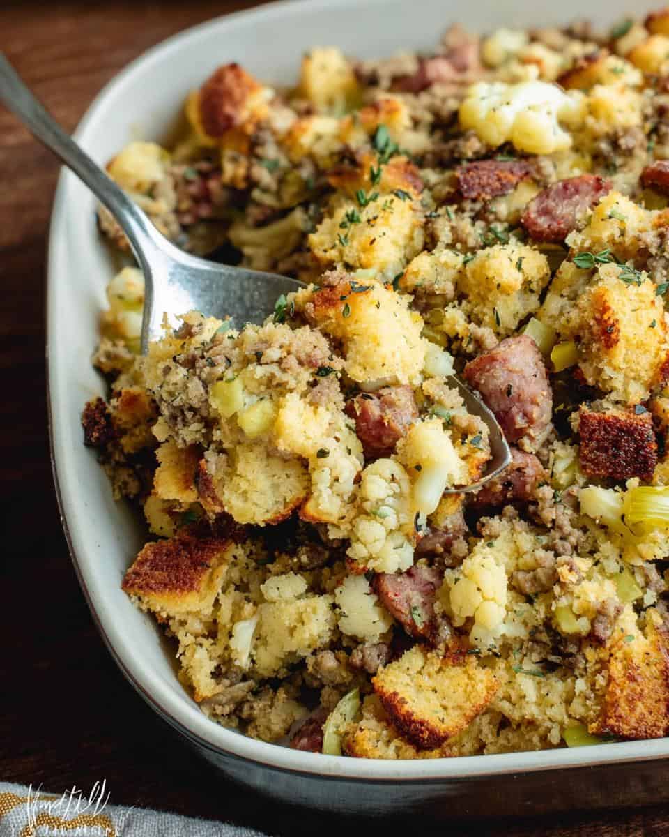 keto sausage stuffing recipe - detail 1