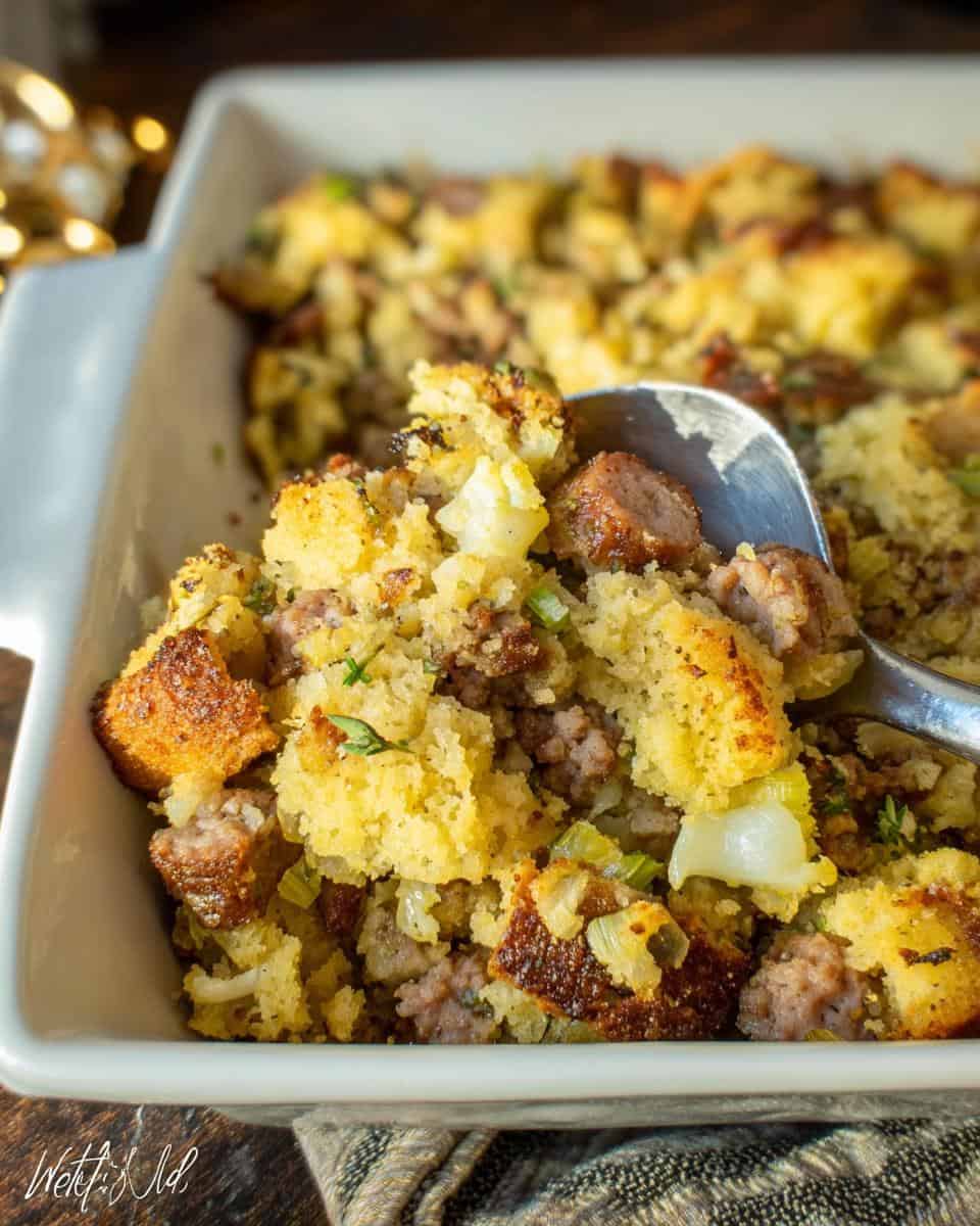 keto sausage stuffing recipe - detail 2