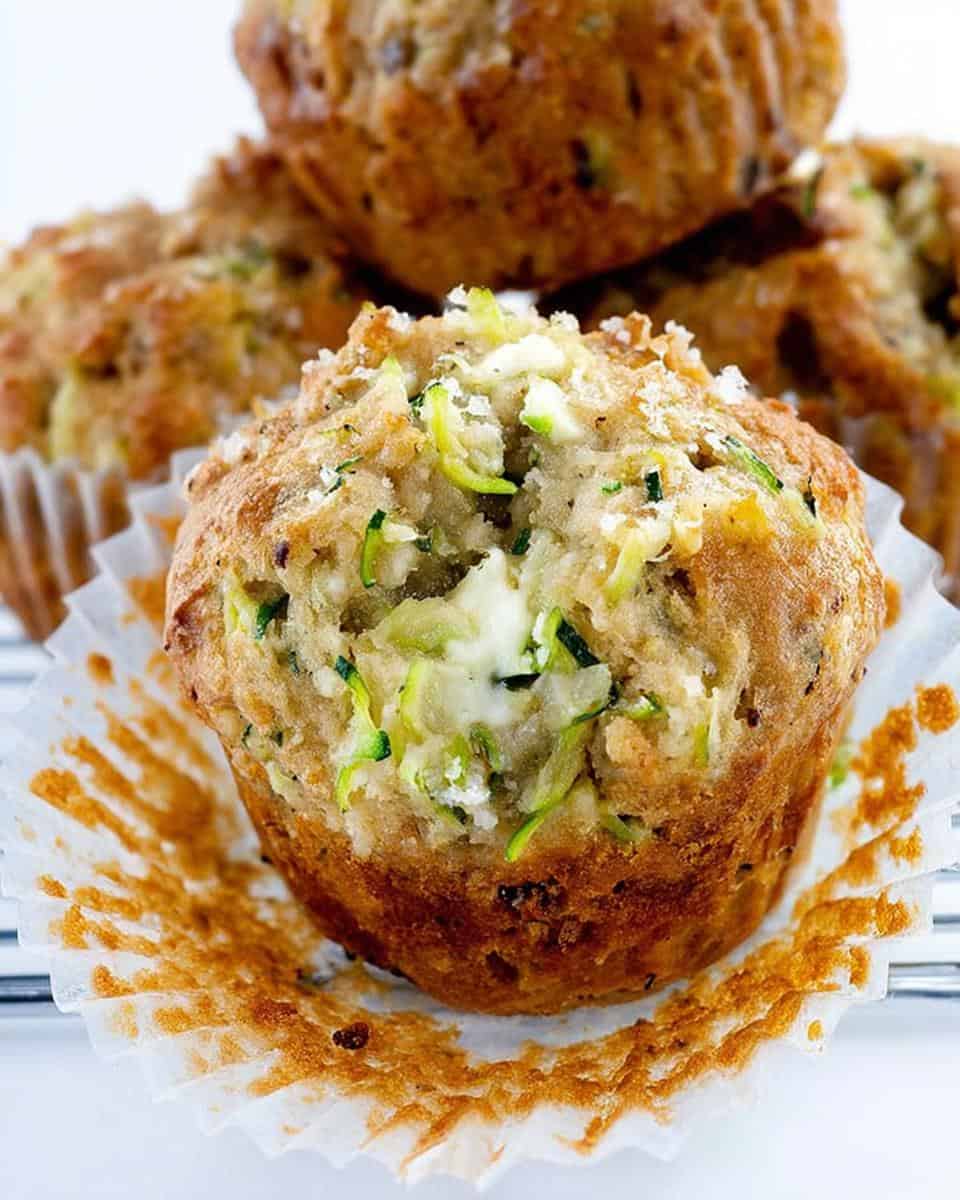Banana Zucchini Muffins - detail 1