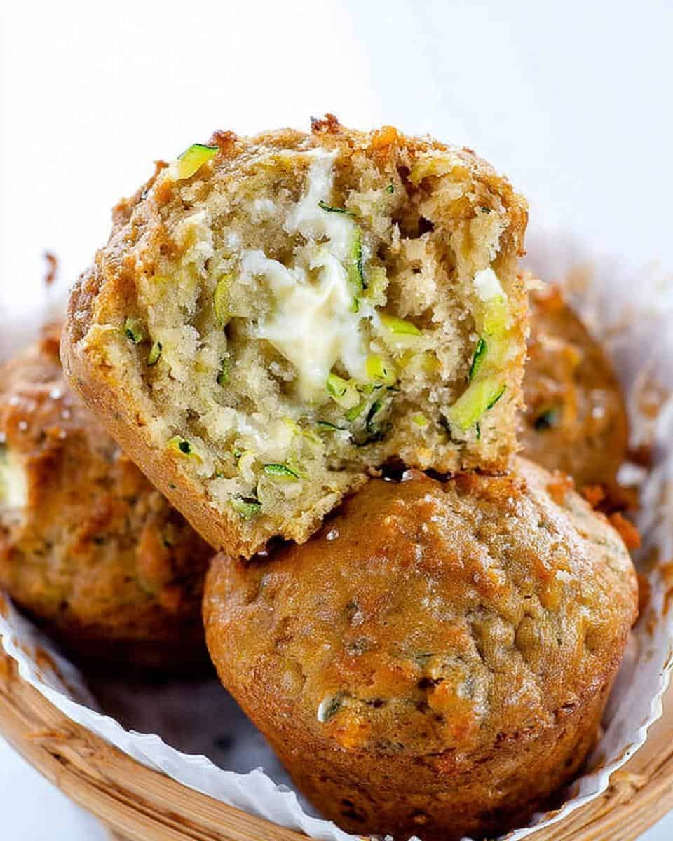 Banana Zucchini Muffins - detail 2