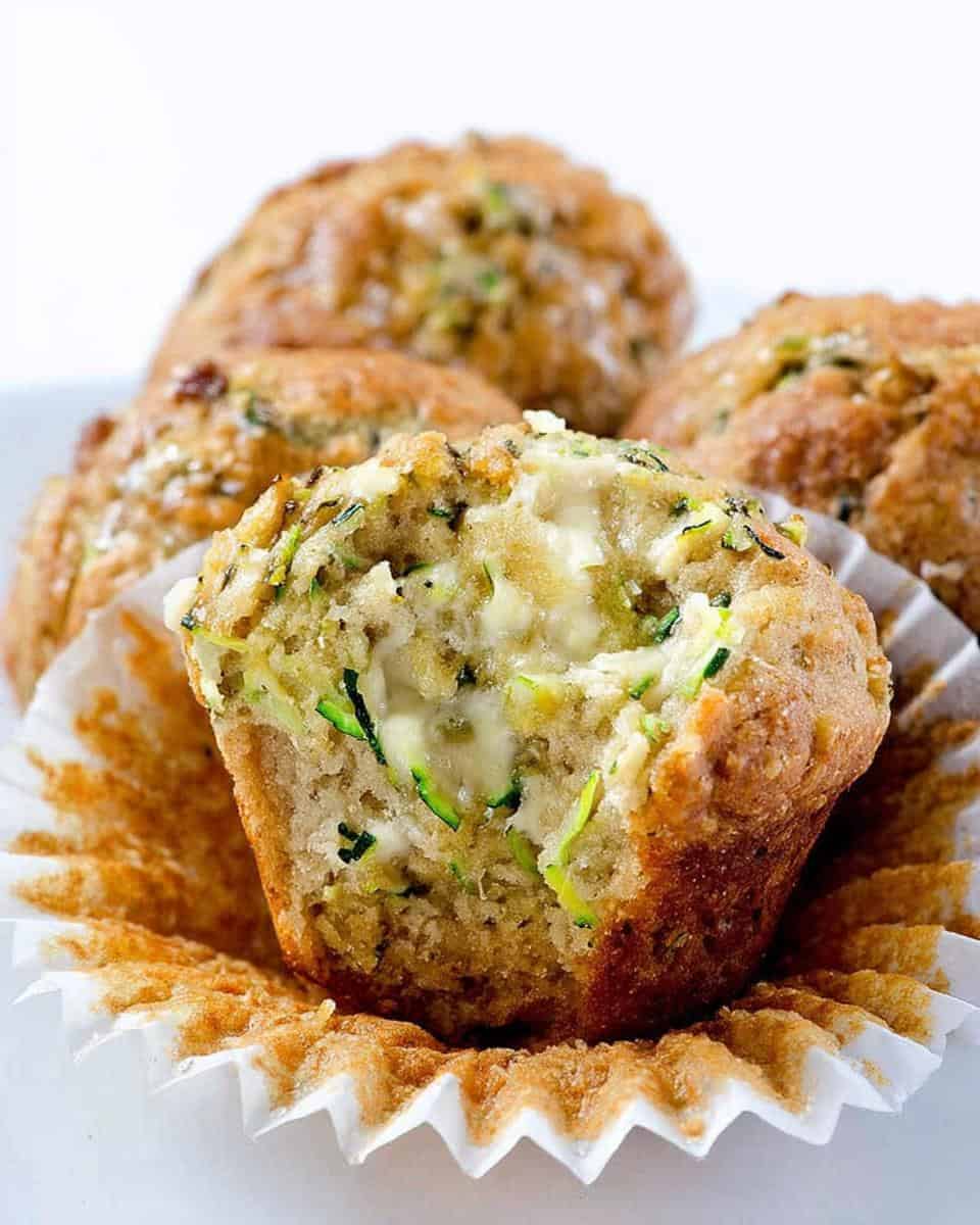 Banana Zucchini Muffins - detail 3