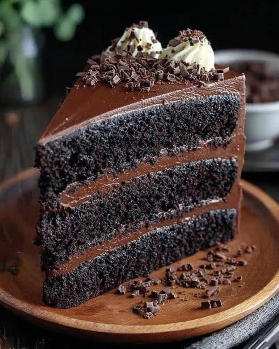 Black Velvet Cake - detail 1