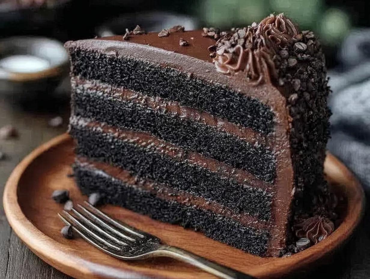 Devour 1 Delectable Black Velvet Cake (Disaster Free)