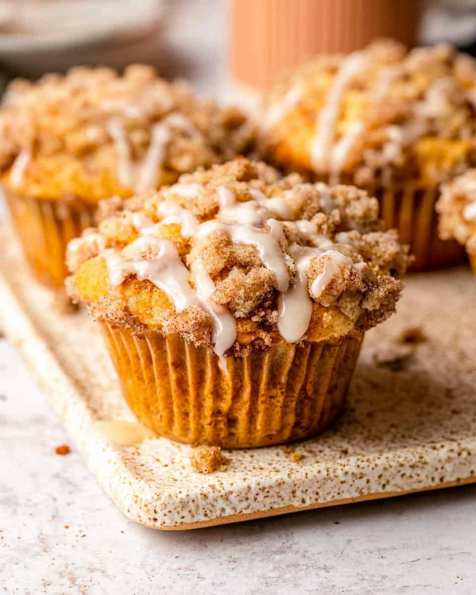 Cinnamon Streusel Greek Yogurt Muffins - detail 2