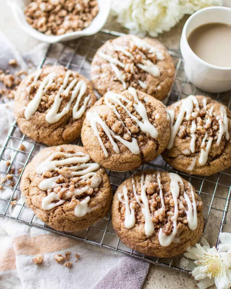 Coffee Cake Cookies - detail 2