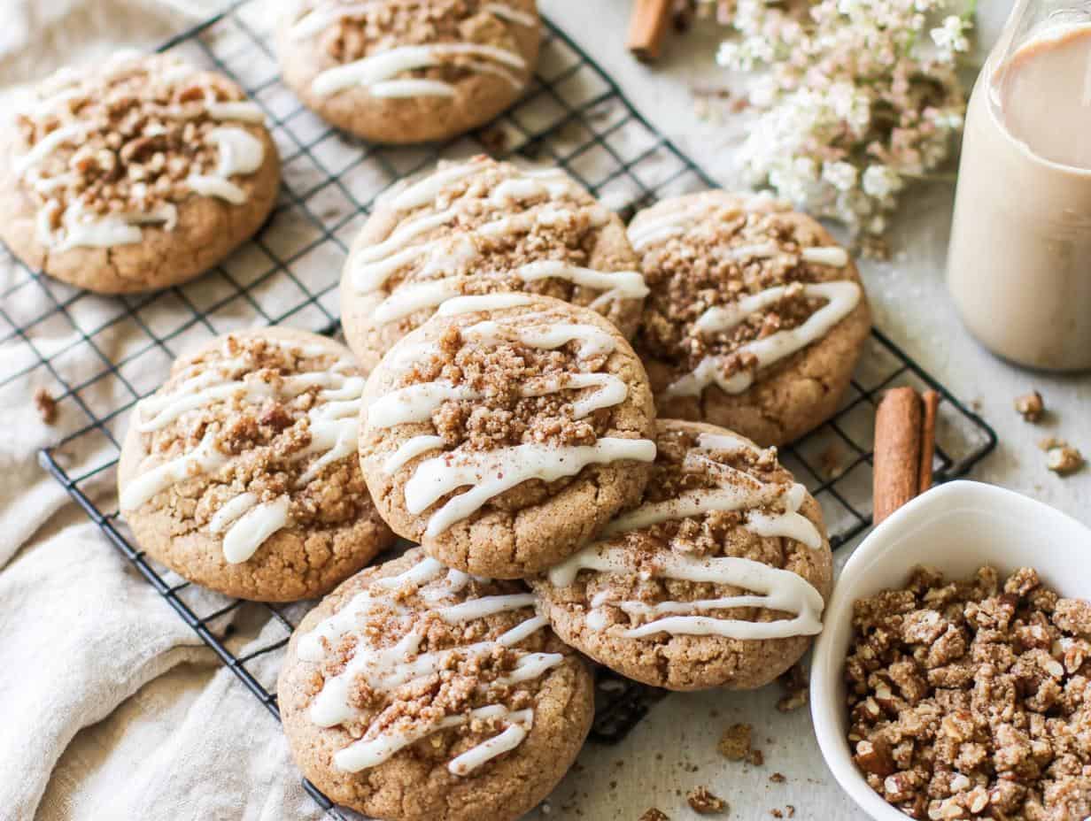 Fail-Proof Coffee Cake Cookies in Under 20 Minutes