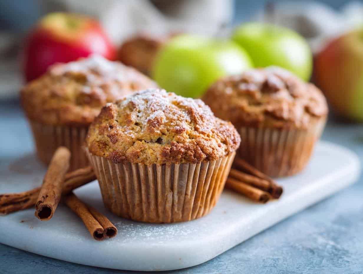 Easy & Healthy Apple Cinnamon Muffins Recipe: 35 Min Bliss
