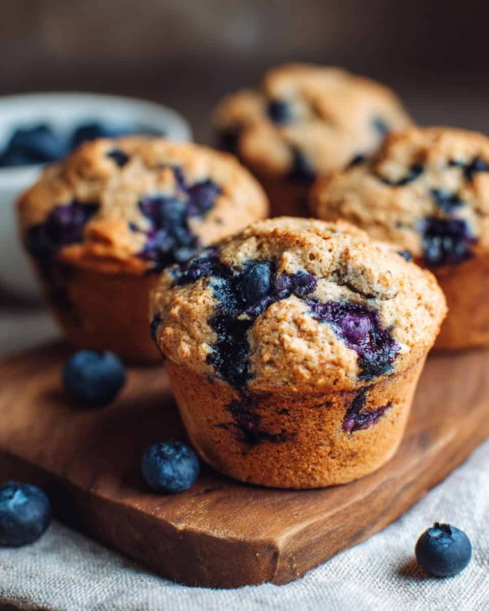 Easy Protein Blueberry Muffins with Protein Powder - detail 1