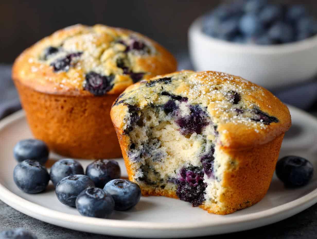 Easy Protein Blueberry Muffins: A Guilt-Free 30-Minute Joy