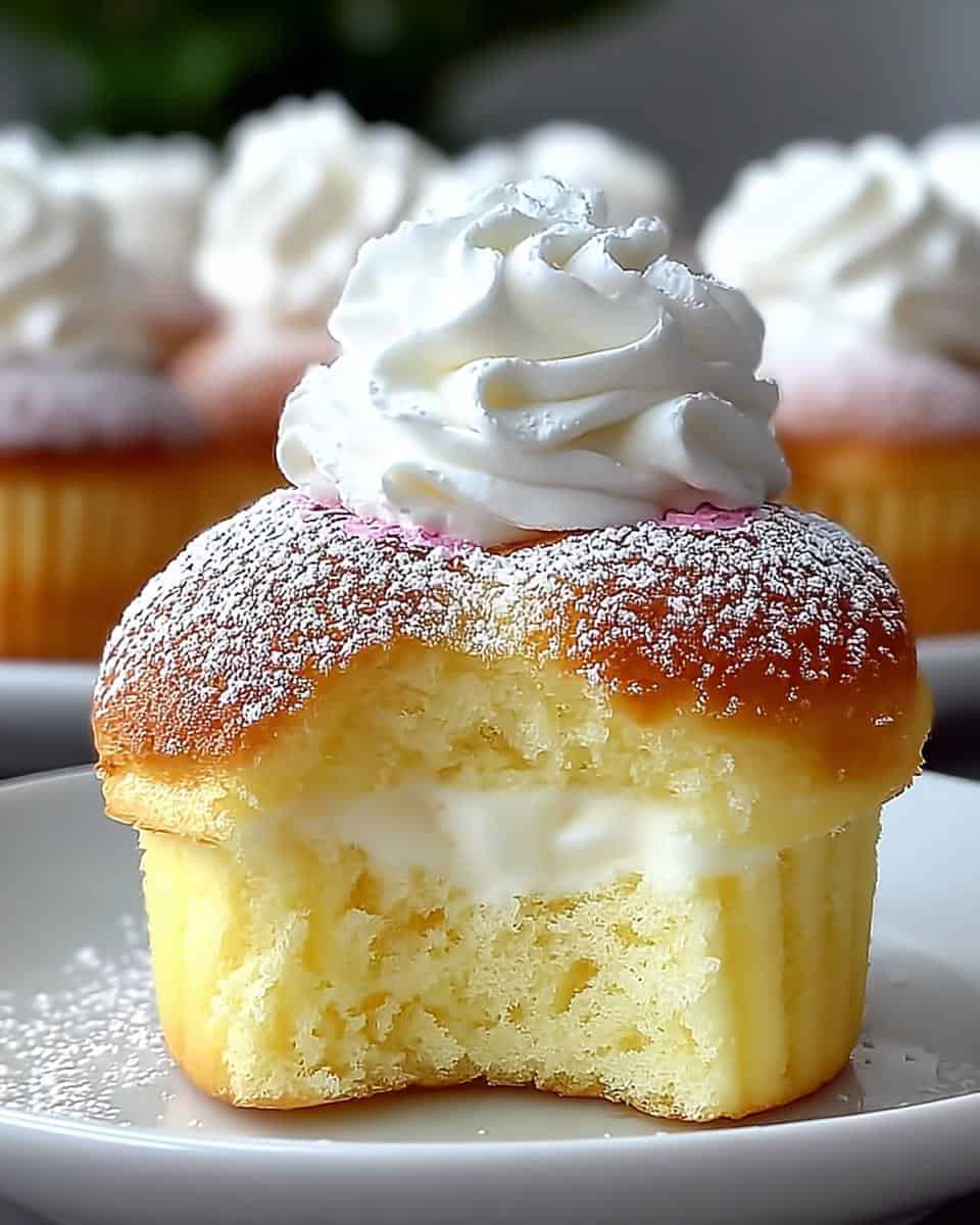 Fluffy Japanese Cotton Cheesecake Cupcakes to Wow Your Guests - detail 1