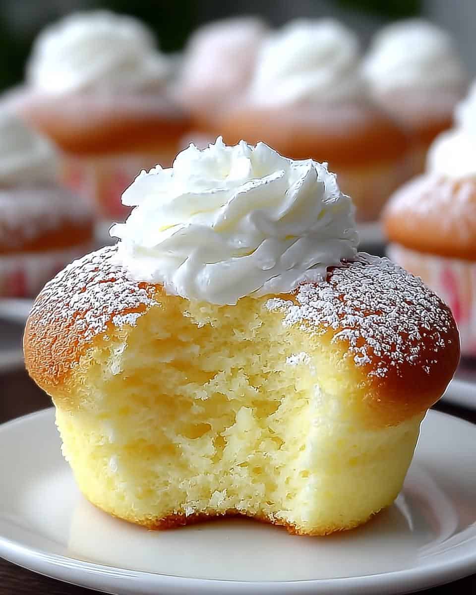 Fluffy Japanese Cotton Cheesecake Cupcakes to Wow Your Guests - detail 2
