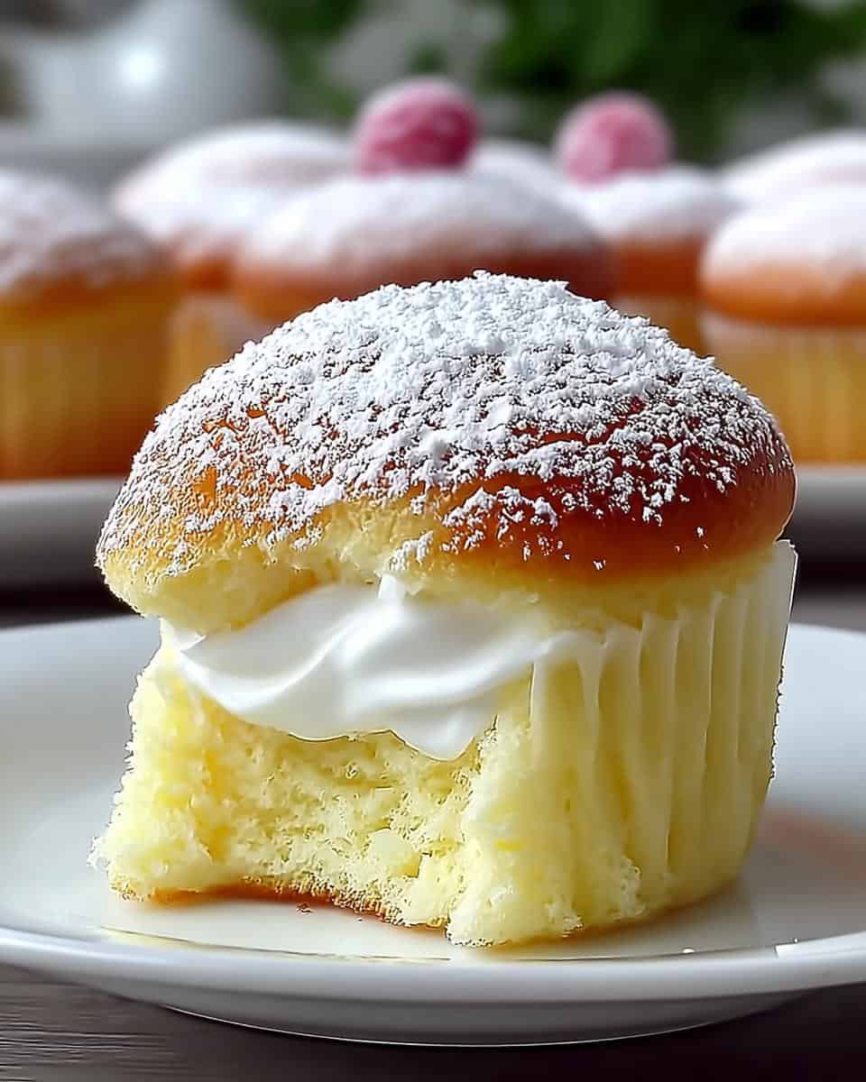 Fluffy Japanese Cotton Cheesecake Cupcakes to Wow Your Guests - detail 3