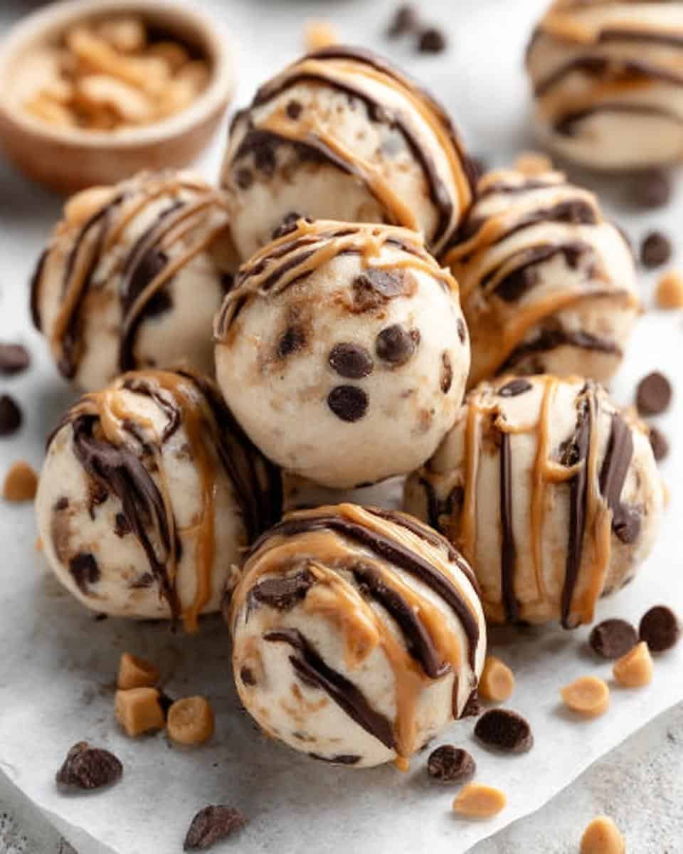 Frozen Greek Yogurt Peanut Butter Bites - detail 1