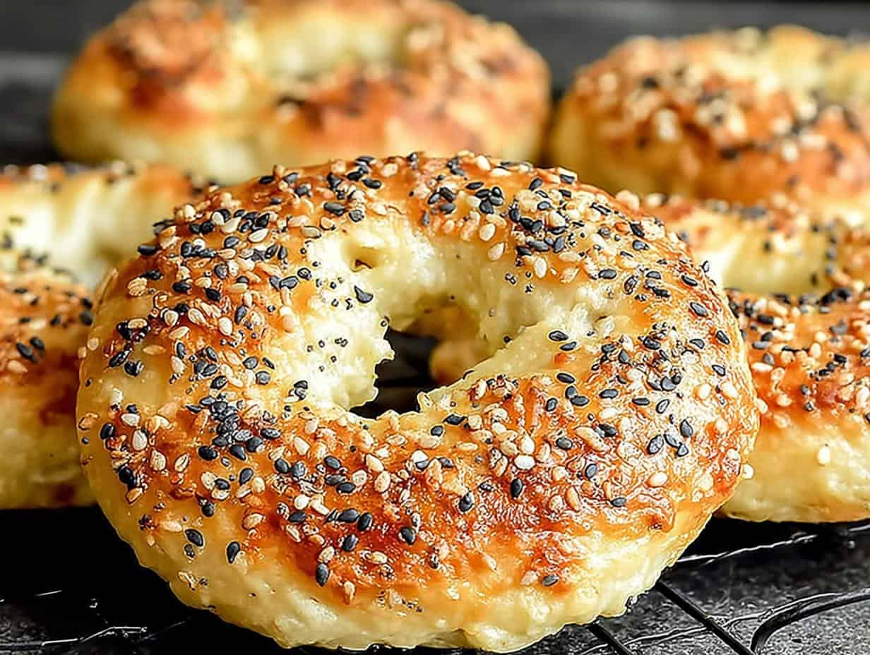 Bake 4 Amazing Greek Yogurt Bagels, Guilt-Free