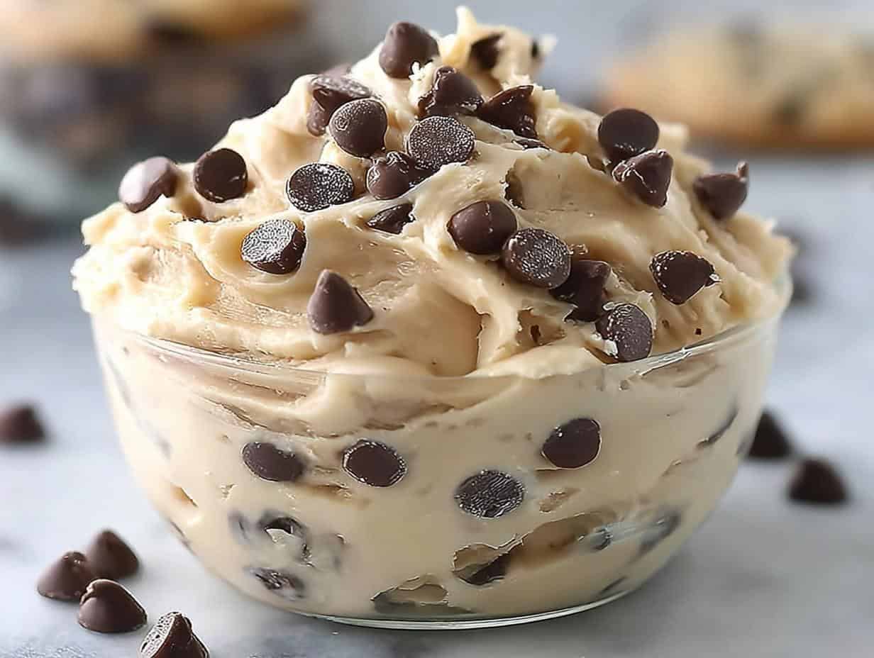 Greek Yogurt Cookie Dough: 5 Minute Guilt-Free Sin