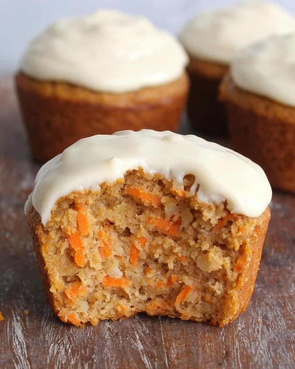 Healthy Carrot Cake Muffins for Breakfast - detail 1