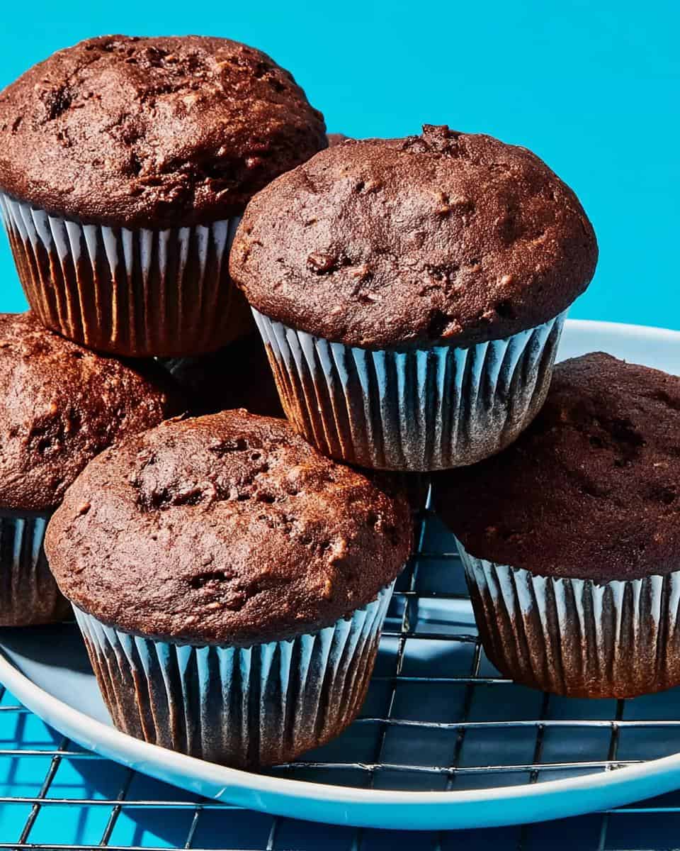 Devilish High Protein Chocolate Muffins: 8g Protein