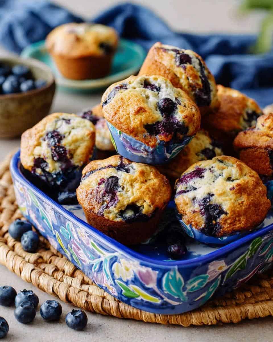 High-Protein Cottage Cheese Blueberry Muffins - detail 1