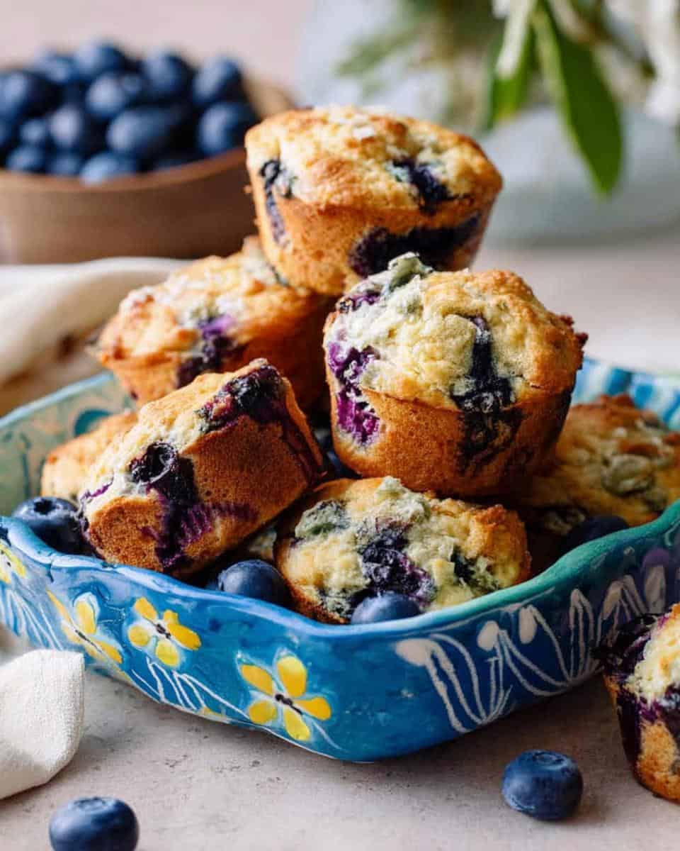 High-Protein Cottage Cheese Blueberry Muffins - detail 3