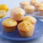 Lemon Greek Yogurt Muffins – Soft & Fluffy
