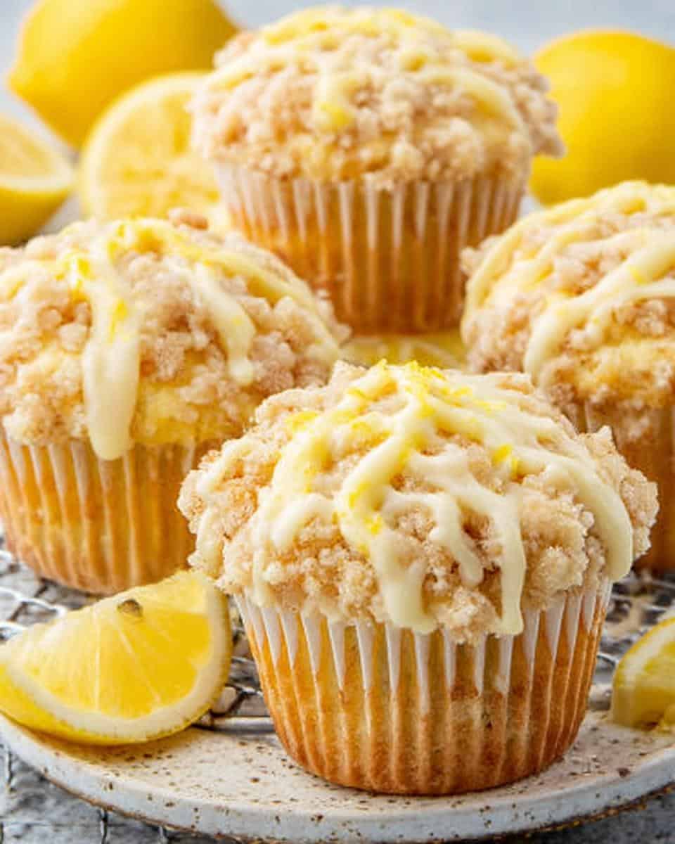 Lemon Streusel Muffins - detail 1