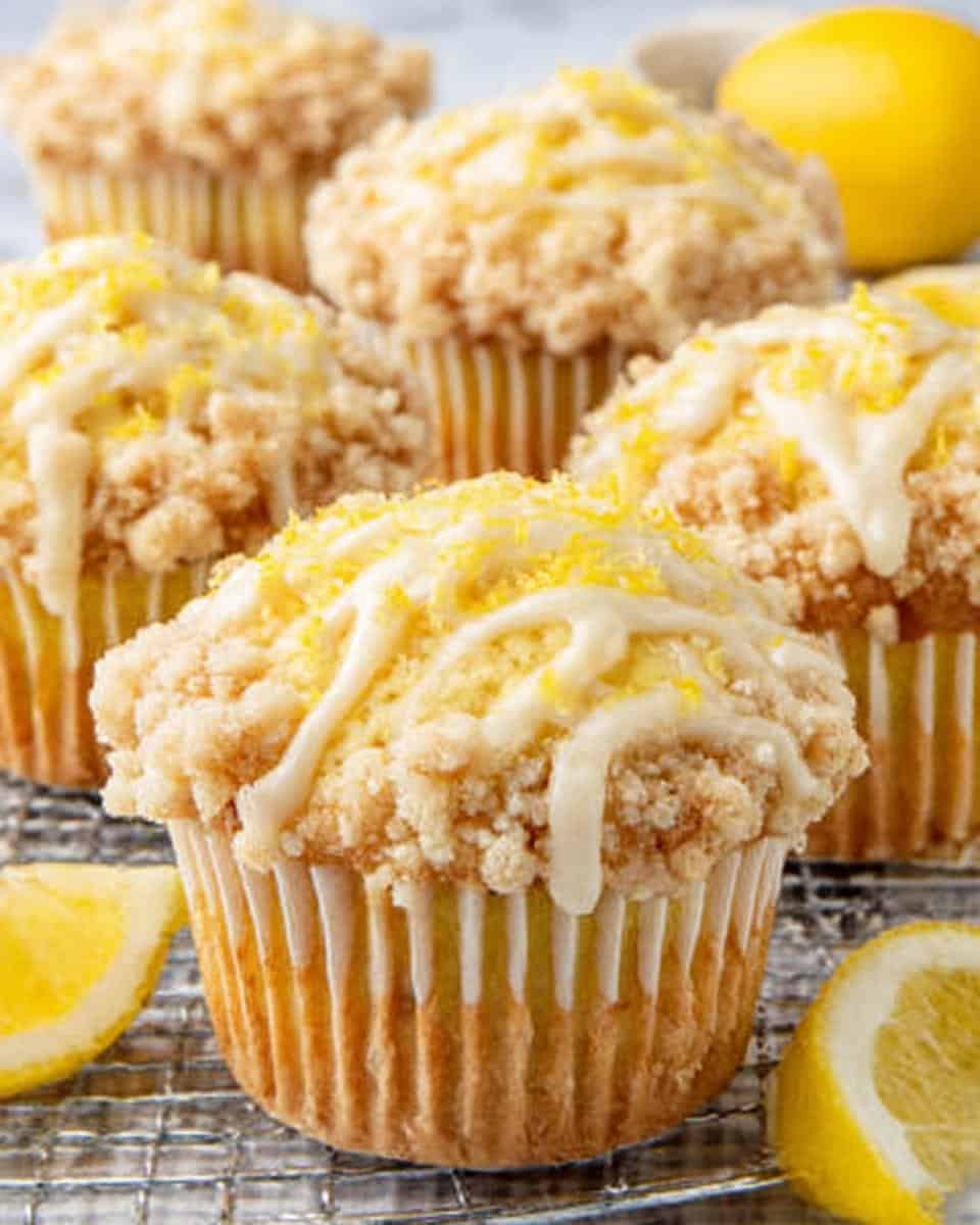 Lemon Streusel Muffins - detail 2