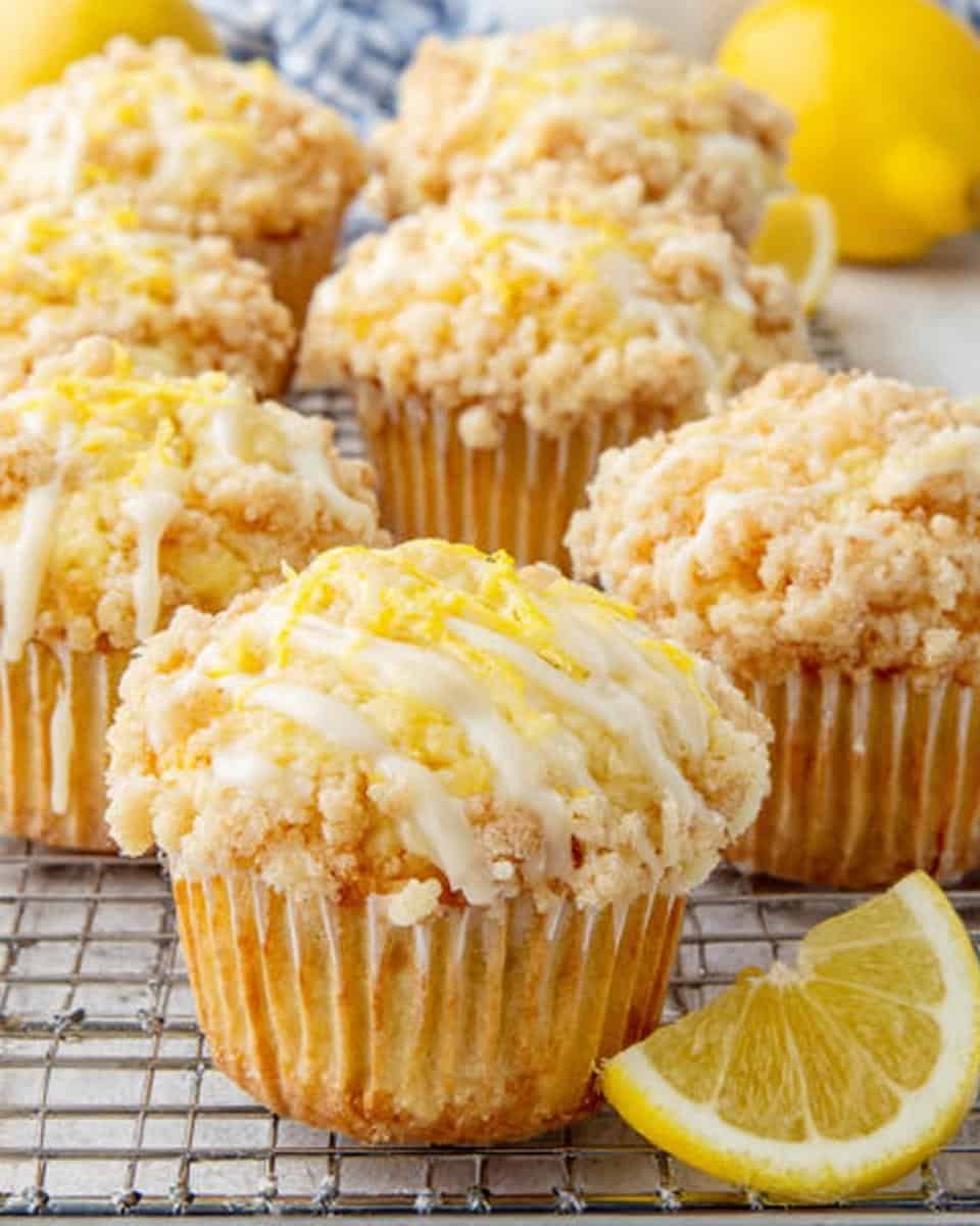 Lemon Streusel Muffins - detail 3