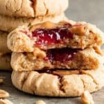 Peanut Butter and Jelly Cookies