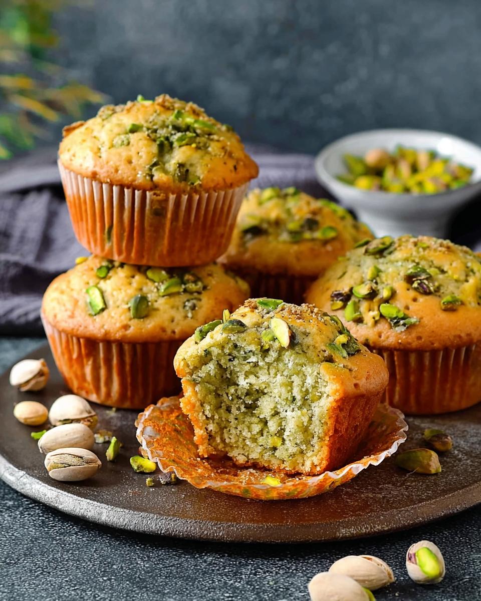 Pistachio Muffins - detail 1