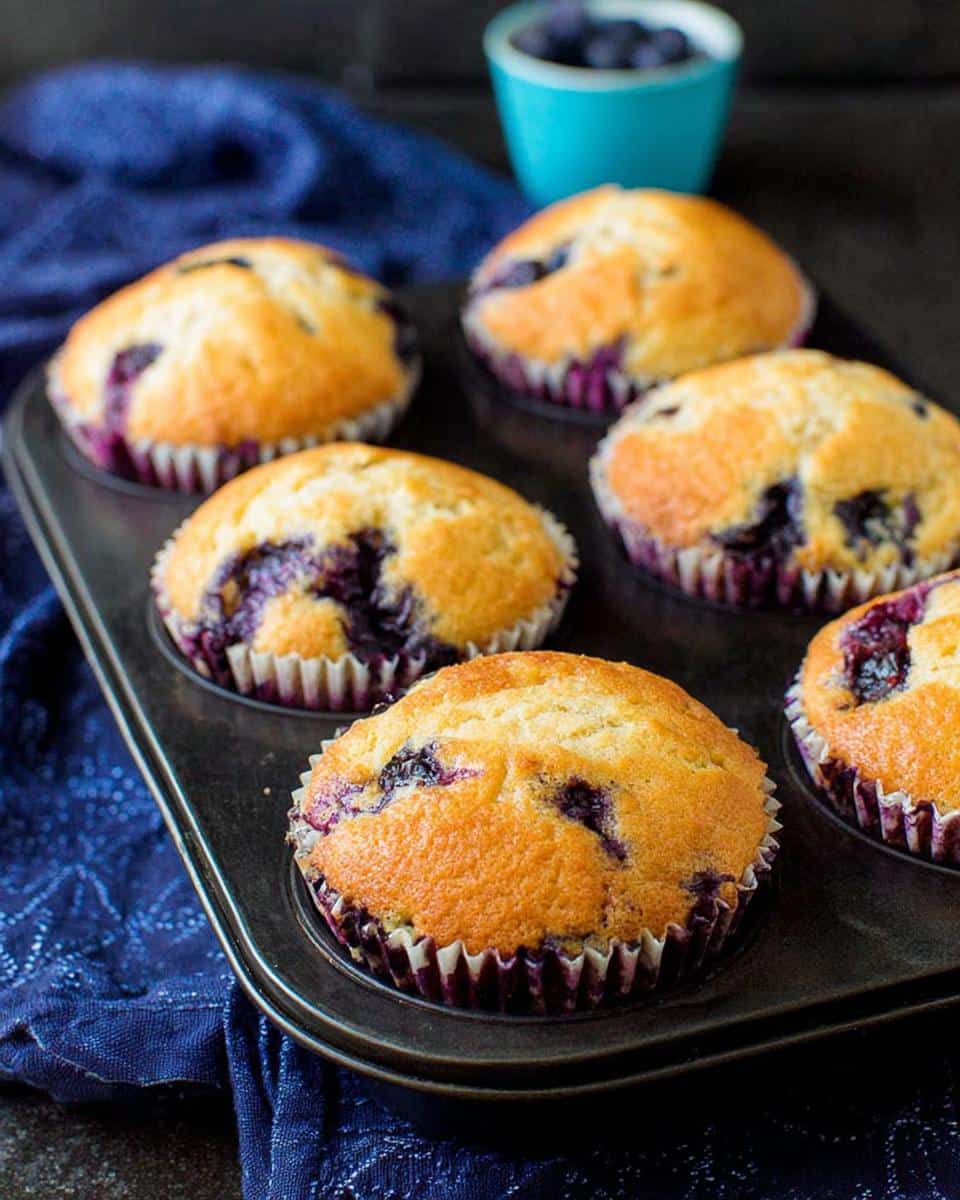 Protein-Packed Greek Yogurt Blueberry Muffins: 5g Joy