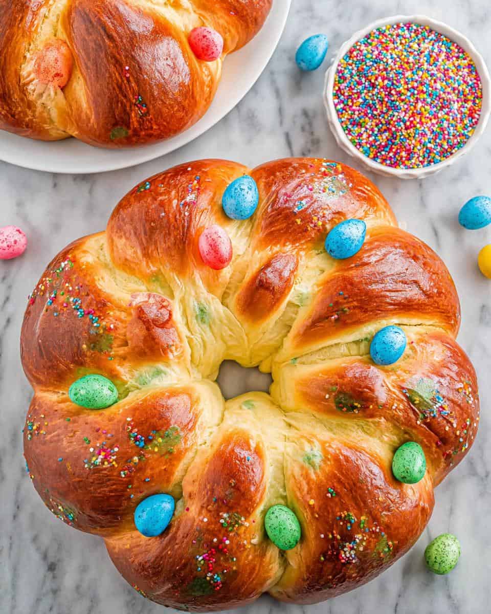 Quick Traditional Italian Easter Bread Recipe - detail 1