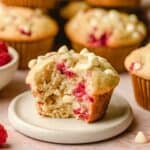 White Chocolate Raspberry Muffins
