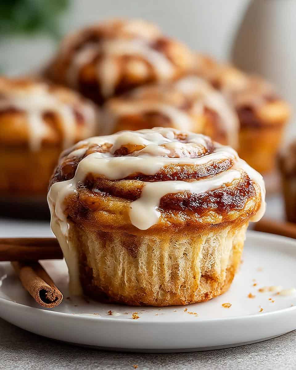 Cinnamon Roll Protein Muffins - detail 1