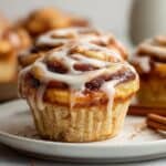Cinnamon Roll Protein Muffins