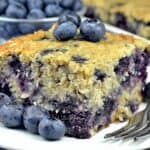 Delicious Blueberry Yogurt Oat Breakfast Cake Recipe