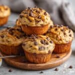Easy Peanut Butter Banana Protein Muffins