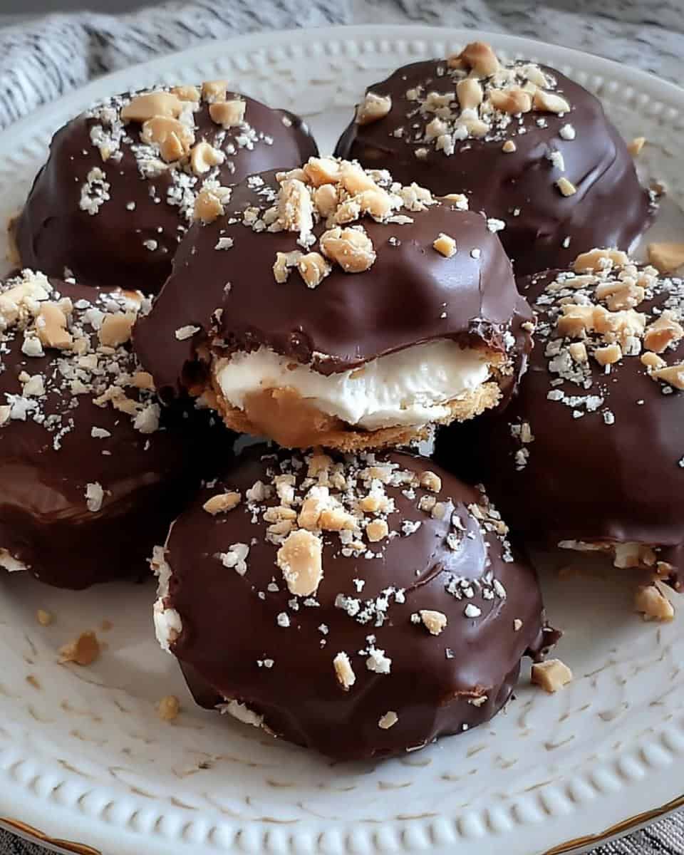 High Protein Frozen Peanut Butter Greek Yogurt Bites - detail 2