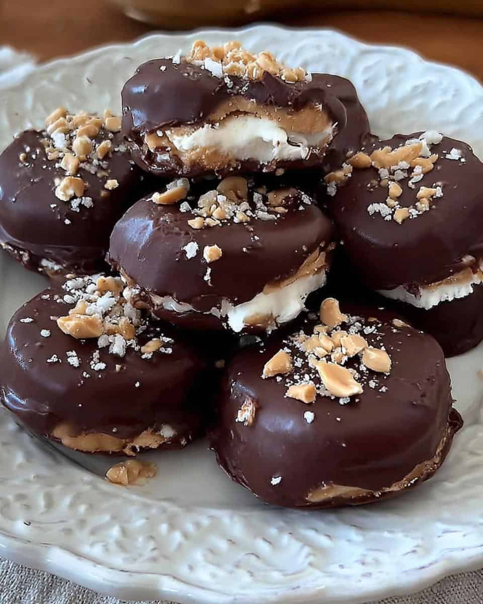 High Protein Frozen Peanut Butter Greek Yogurt Bites - detail 3