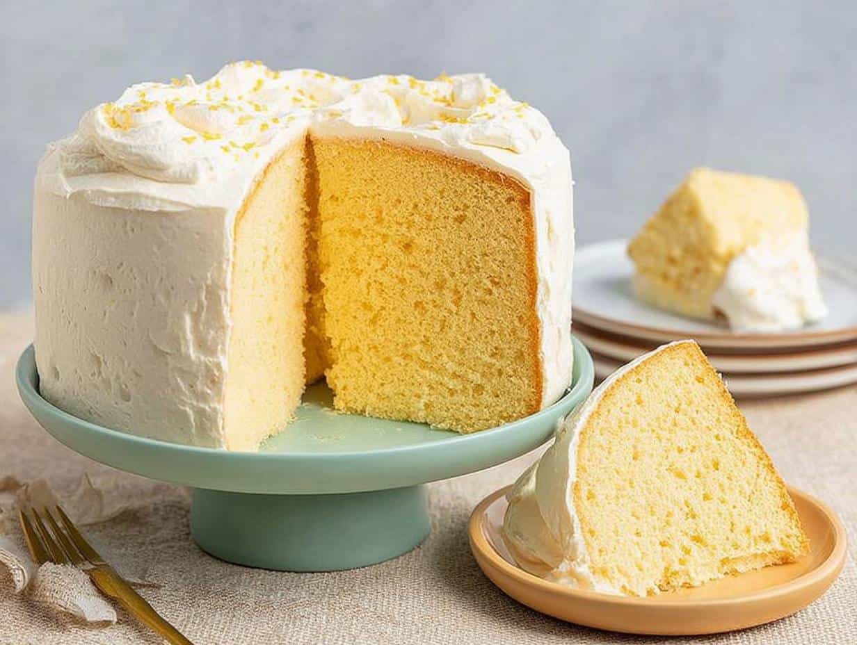 Lemon Chiffon Cake: Fail-proof 7-Egg Cloud