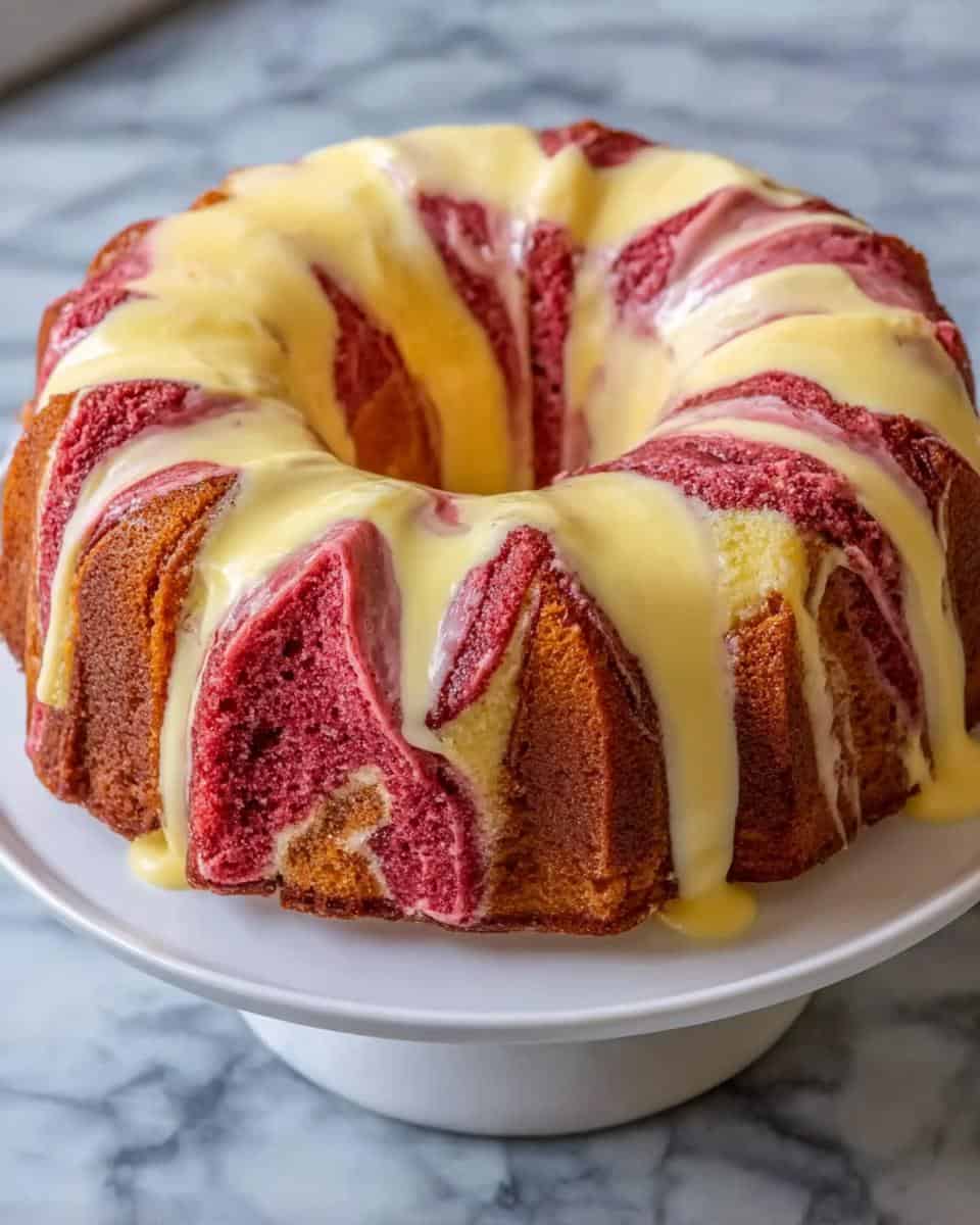 Strawberry Milkshake Pound Cake Recipe - detail 2