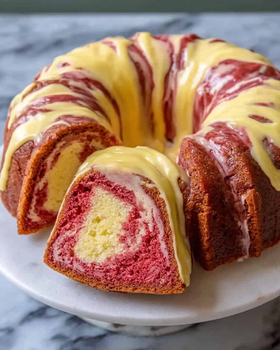 Strawberry Milkshake Pound Cake Recipe - detail 3